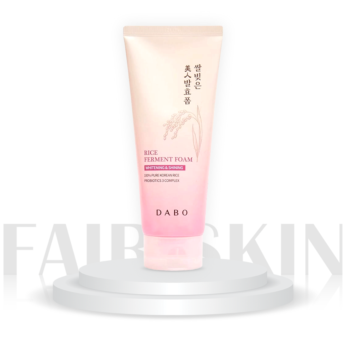 Dabo Rice Ferment Foam (Whitening & Shining) – 180ml