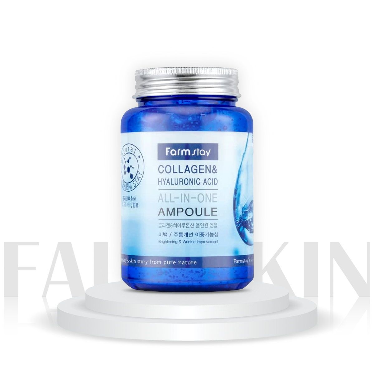 FarmStay Collagen & Hyaluronic Acid All In One Ampoule- 250ml